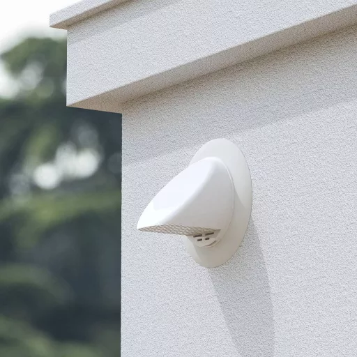 HOLTOP/AIRWOODS AV-TTW6-W egyhelyiséges hővisszanyerős szellőztető, automata zsaluval, WiFi csatlakozással, kültéri hangcsillapító elemmel - WaterMarkt.hu