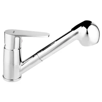 Ferro ALGEO BAG8 álló zuhanyfejes mosogató csaptelep - WaterMarkt.hu