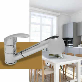 Gamma Atut Mosogató Csaptelep - Kihúzható, Zuhanyfejes Króm - WaterMarkt.hu