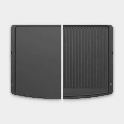 SMEG BBQ GRILLSÜTŐ LAP, 60 cm sütőhöz, kétoldalas bordázott és sima felületű, teflon bevonattal