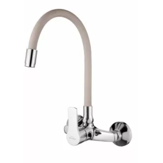 Invena VERSO flexibilis fali színes csaptelep - beige - WaterMarkt.hu