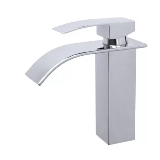 Gamma Elva - Mosdó Csaptelep - Vízesés vízsugarú, Króm - WaterMarkt.hu