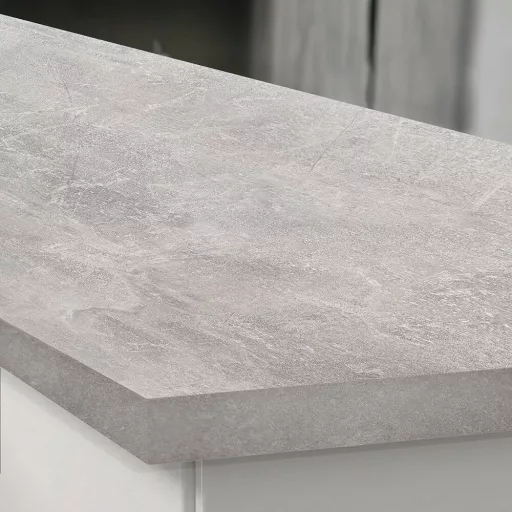Konyhai munkalap 210 x 60 x 2,8 cm Beton - WaterMarkt.hu