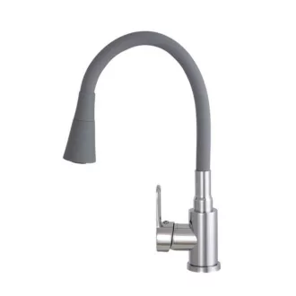Gamma Flex 3000 Mosogató Álló Csaptelep - Rugalmas, Szürke - WaterMarkt.hu
