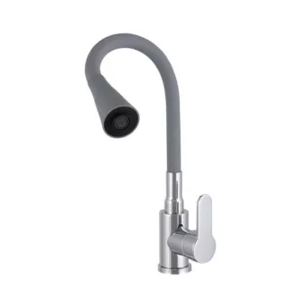 Gamma Flex 3000 Mosogató Álló Csaptelep - Rugalmas, Szürke - WaterMarkt.hu