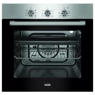 EVIDO PRIMO 63X légkev.sütő,inox/fek