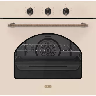   EVIDO RUSTIC-O 60C légkeveréses sütő, grill ,analóg,bézs/bronz