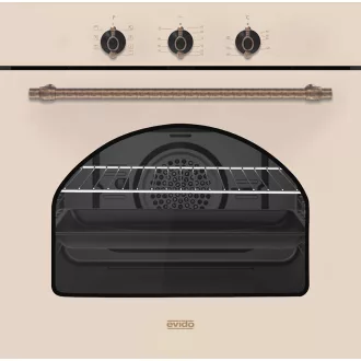   EVIDO RUSTIC-O 60C légkeveréses sütő, grill ,analóg,bézs/bronz