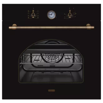   EVIDO RUSTIC-O 6AA multifunkciós sütő,analóg,antracit/bronz