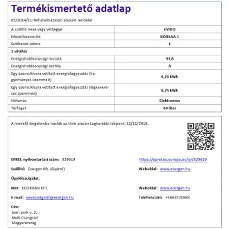   EVIDO RUSTIC-O 6AA multifunkciós sütő,analóg,antracit/bronz