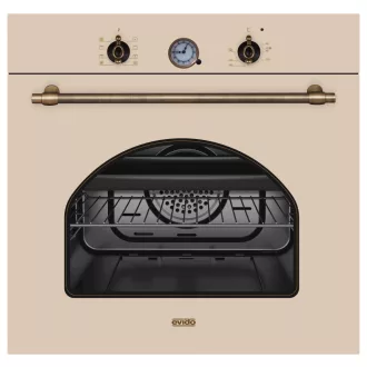 EVIDO RUSTIC-O 6AC multifunkciós sütő,analóg,bézs/bronz