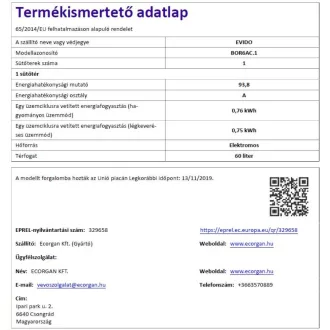 EVIDO RUSTIC-O 6AC multifunkciós sütő,analóg,bézs/bronz - WaterMarkt.hu