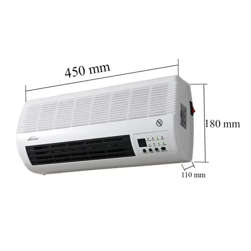 Thira elektromos fali fűtőtest 1000W/2000W - WaterMarkt.hu