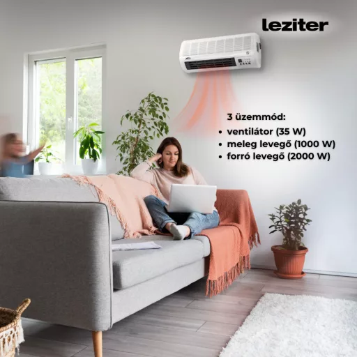 Thira elektromos fali fűtőtest 1000W/2000W - WaterMarkt.hu