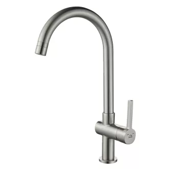 LAVEO ALITA szálcsiszolt inox csaptelep - WaterMarkt.hu