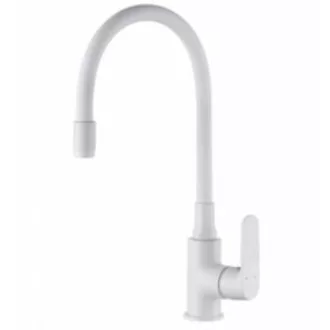 Invena JOGA PLUS flexibilis színes csaptelep - fehér - WaterMarkt.hu