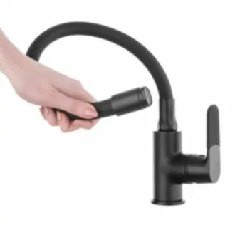 Invena JOGA PLUS flexibilis színes csaptelep - fehér - WaterMarkt.hu