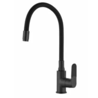 Invena JOGA PLUS flexibilis színes csaptelep - fekete - WaterMarkt.hu