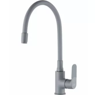 Invena JOGA PLUS flexibilis színes csaptelep - szürke - WaterMarkt.hu