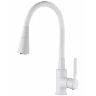 Invena HULA PLUS flexibilis színes csaptelep - fehér - WaterMarkt.hu