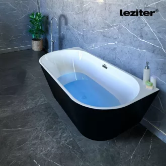 Still szabadon álló fürdőkád fekete - WaterMarkt.hu