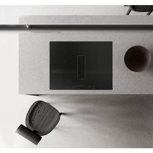 Ciarko Design Wizard SLIM 60 fekete főzőlapba integrált páraelszívó - WaterMarkt.hu