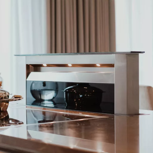 Ciarko Design Moondraft 90 cm Inox pultból kiemelkedő páraelszívó - WaterMarkt.hu