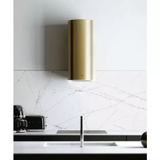 Ciarko Design Tubus Gold Steel fali páraelszívó - WaterMarkt.hu