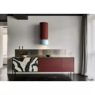 Ciarko Design ICON burgundy baby blue fali páraelszívó - WaterMarkt.hu