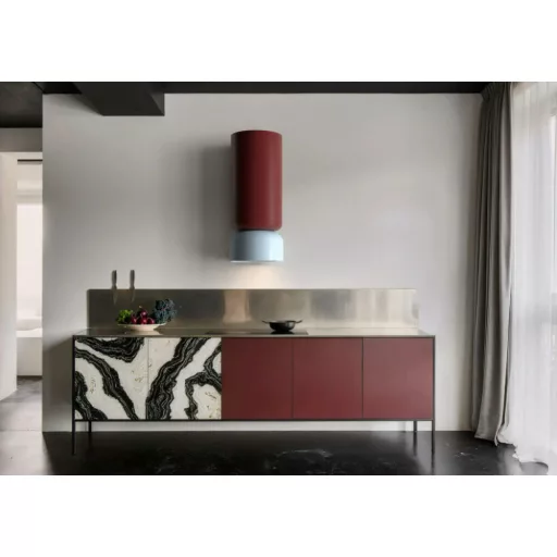 Ciarko Design ICON burgundy baby blue fali páraelszívó - WaterMarkt.hu