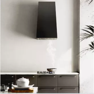 Ciarko Design MINIMAL 3 40 cm fekete fali páraelszívó - WaterMarkt.hu