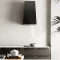 Ciarko Design MINIMAL 3 40 cm fekete fali páraelszívó - WaterMarkt.hu