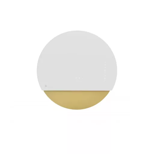 Ciarko Design ECLIPSE fehér / Gold fali páraelszívó - WaterMarkt.hu