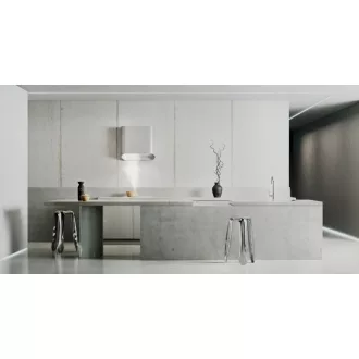 Ciarko Design SIMPLE 60 cm ezüst fali páraelszívó - WaterMarkt.hu