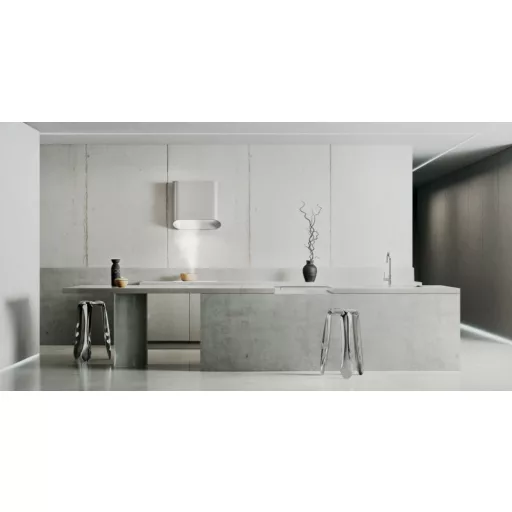 Ciarko Design SIMPLE 60 cm ezüst fali páraelszívó - WaterMarkt.hu