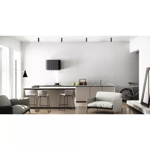 Ciarko Design MONO 60 cm fekete fali páraelszívó - WaterMarkt.hu