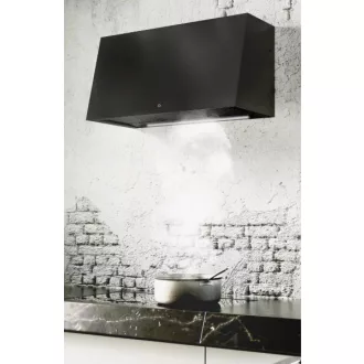 Ciarko Design MINIMAL 5 60 cm fekete fali páraelszívó - WaterMarkt.hu