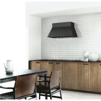 Ciarko Design MINIMAL 6 60 cm fekete fali páraelszívó - WaterMarkt.hu