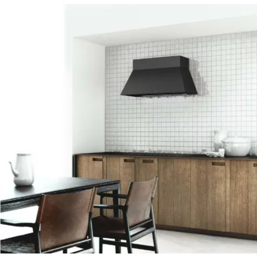 Ciarko Design MINIMAL 6 60 cm fekete fali páraelszívó - WaterMarkt.hu