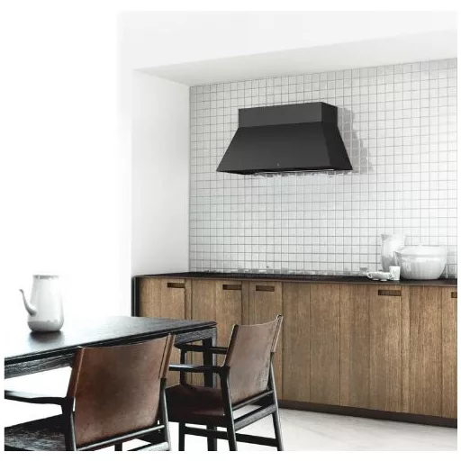 Ciarko Design MINIMAL 6 60 cm fekete fali páraelszívó - WaterMarkt.hu