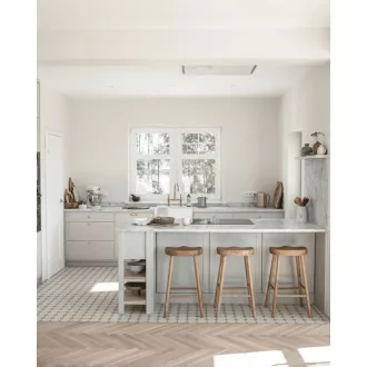 Ciarko Design Su Frame fehér üveg mennyezeti páraelszívó - WaterMarkt.hu