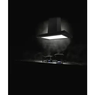 Ciarko Design T-Light 60 cm fekete fali páraelszívó - WaterMarkt.hu