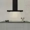 Ciarko Design T-Light 90 cm fekete fali páraelszívó - WaterMarkt.hu
