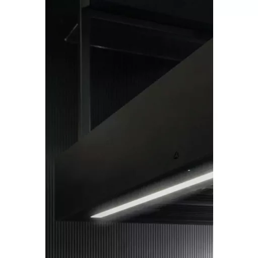 Ciarko Design MINIMAL 1 120 cm fekete sziget páraelszívó (oldalsó panel nélkül) - WaterMarkt.hu
