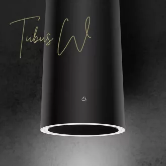 Ciarko Design Tubus W Long fekete sziget páraelszívó - WaterMarkt.hu