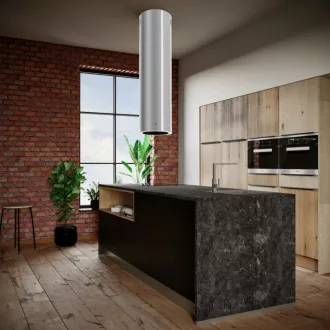 Ciarko Design Tubus W Long Inox sziget páraelszívó - WaterMarkt.hu