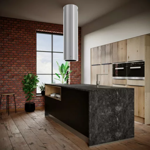 Ciarko Design Tubus W Long Inox sziget páraelszívó - WaterMarkt.hu