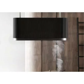 Ciarko Design MONO W 90 cm fekete/fekete sziget páraelszívó - WaterMarkt.hu