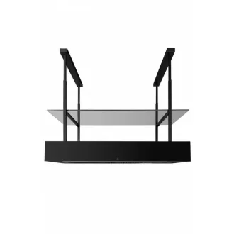 Ciarko Design MINIMAL 1 90 cm fekete sziget páraelszívó (oldalsó panel nélkül) - WaterMarkt.hu
