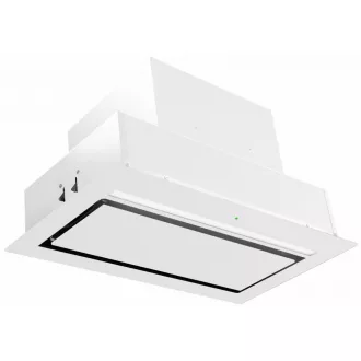 Ciarko Design AURA 55 cm fehér üveg beépíthető páraelszívó - WaterMarkt.hu